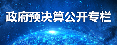政府預(yù)決算公開(kāi)專(zhuān)欄